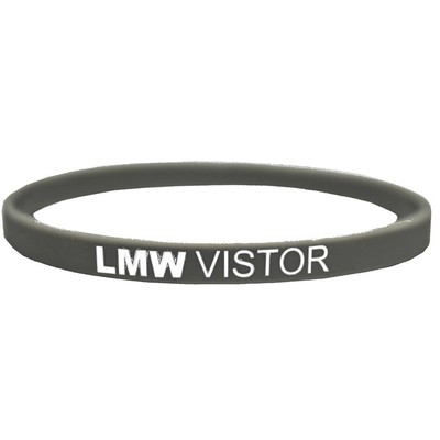 1/4" Printed Wristbands