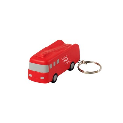 Fire Truck Stress Reliever Toy Keychain