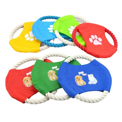 Pet Cotton Rope Flying Disc